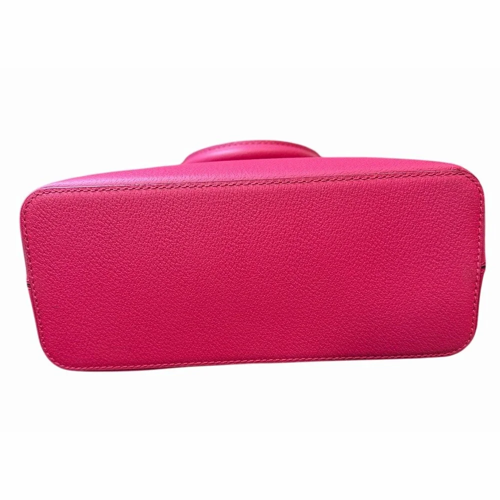 Kate Spade New York Satchel Bag Womens Hot Pink Dome Top Zip Crossbody Strap